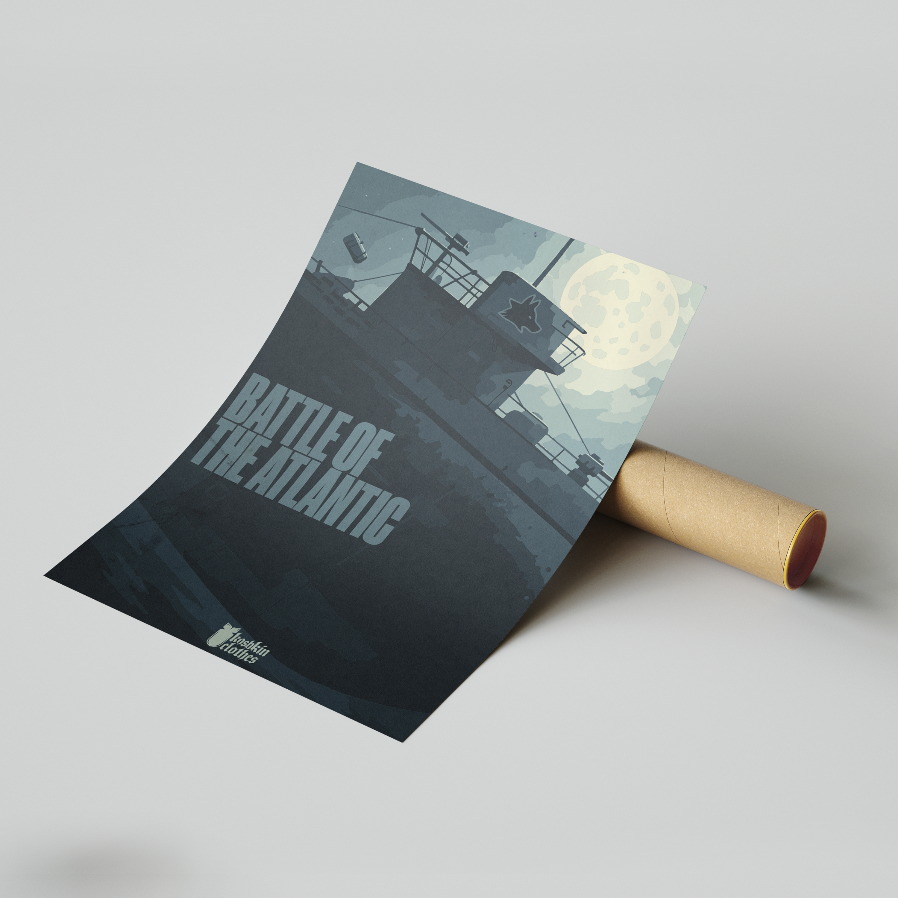 Unframed The Battle of the Atlantic poster