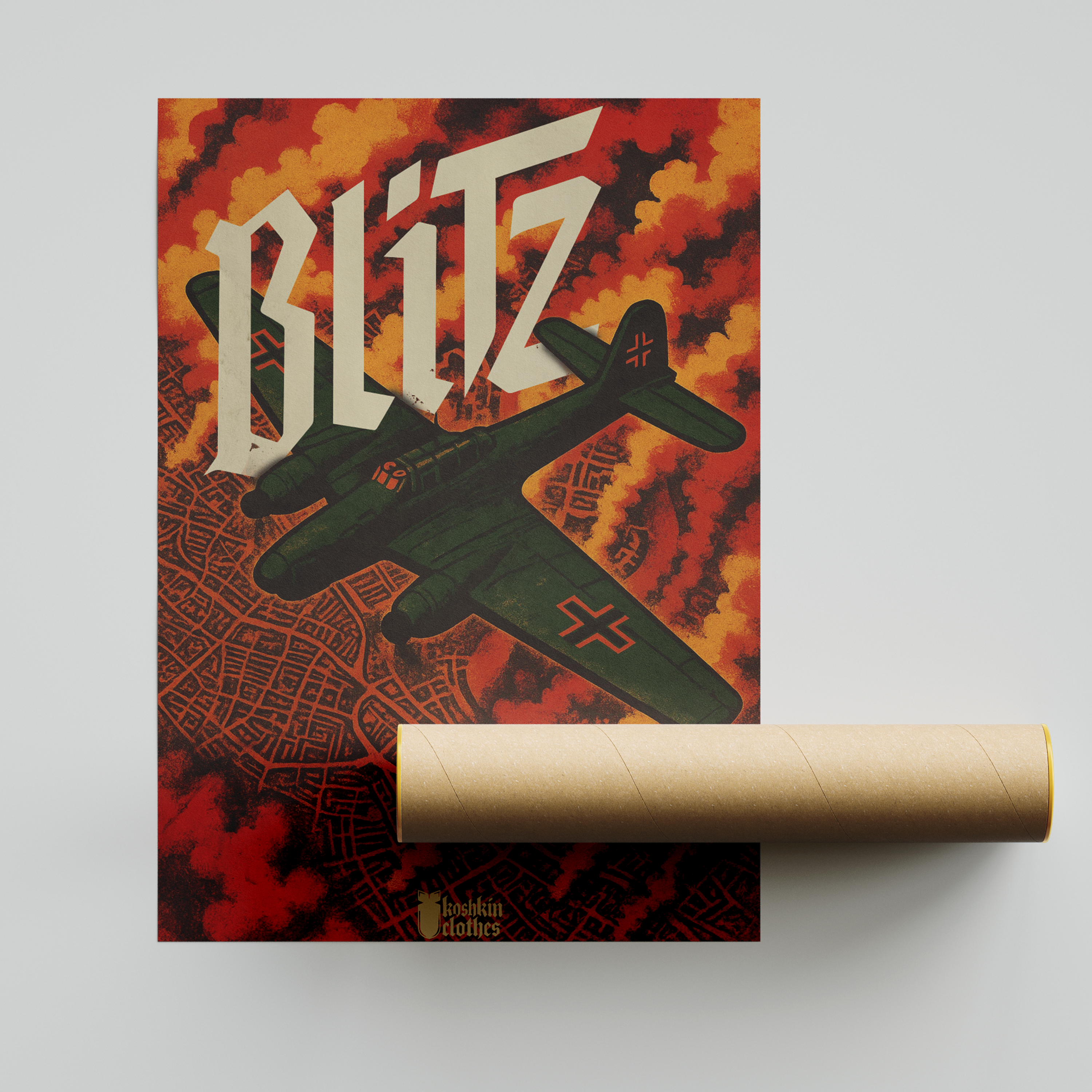 Unframed Blitz poster