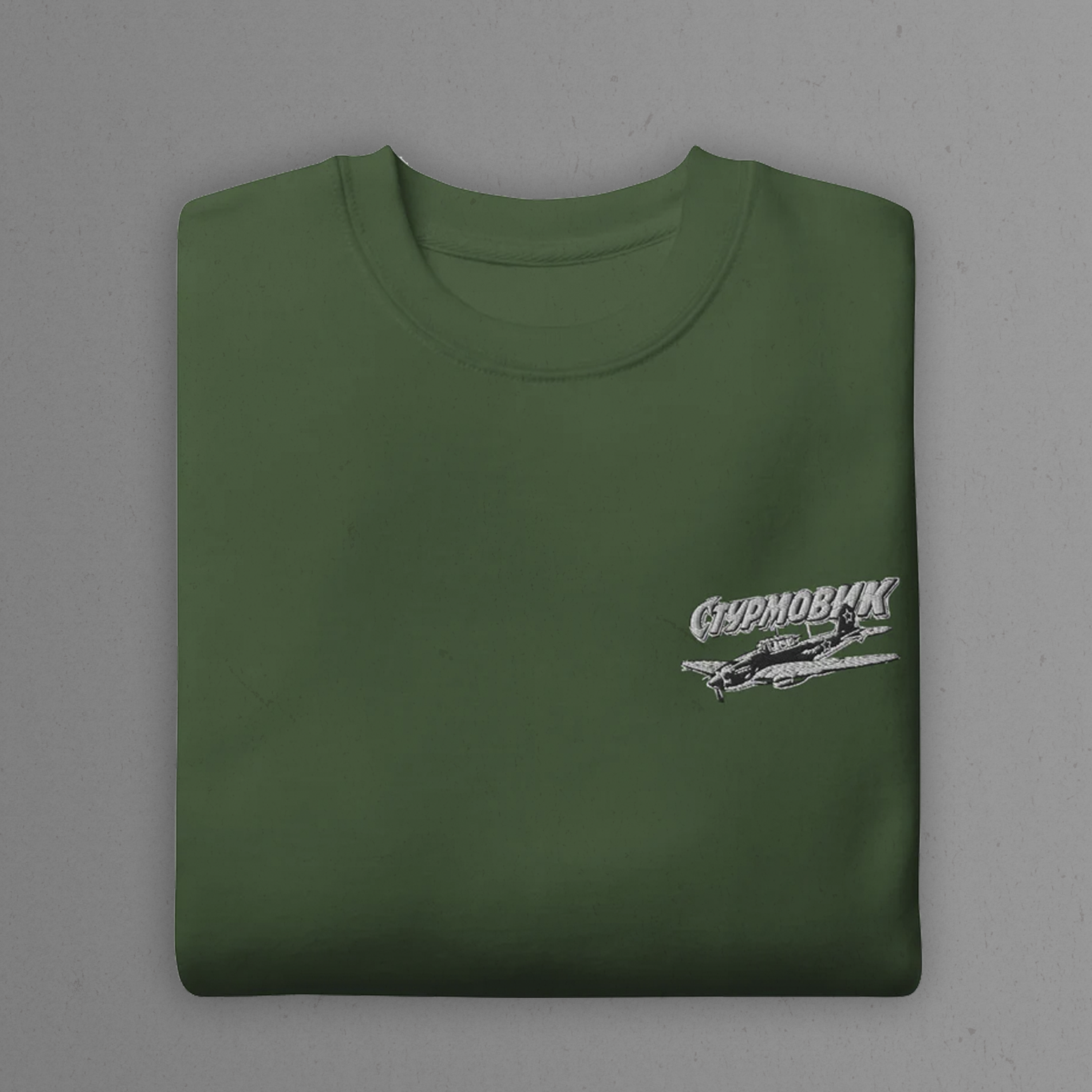 Shturmovik embroidered sweatshirt