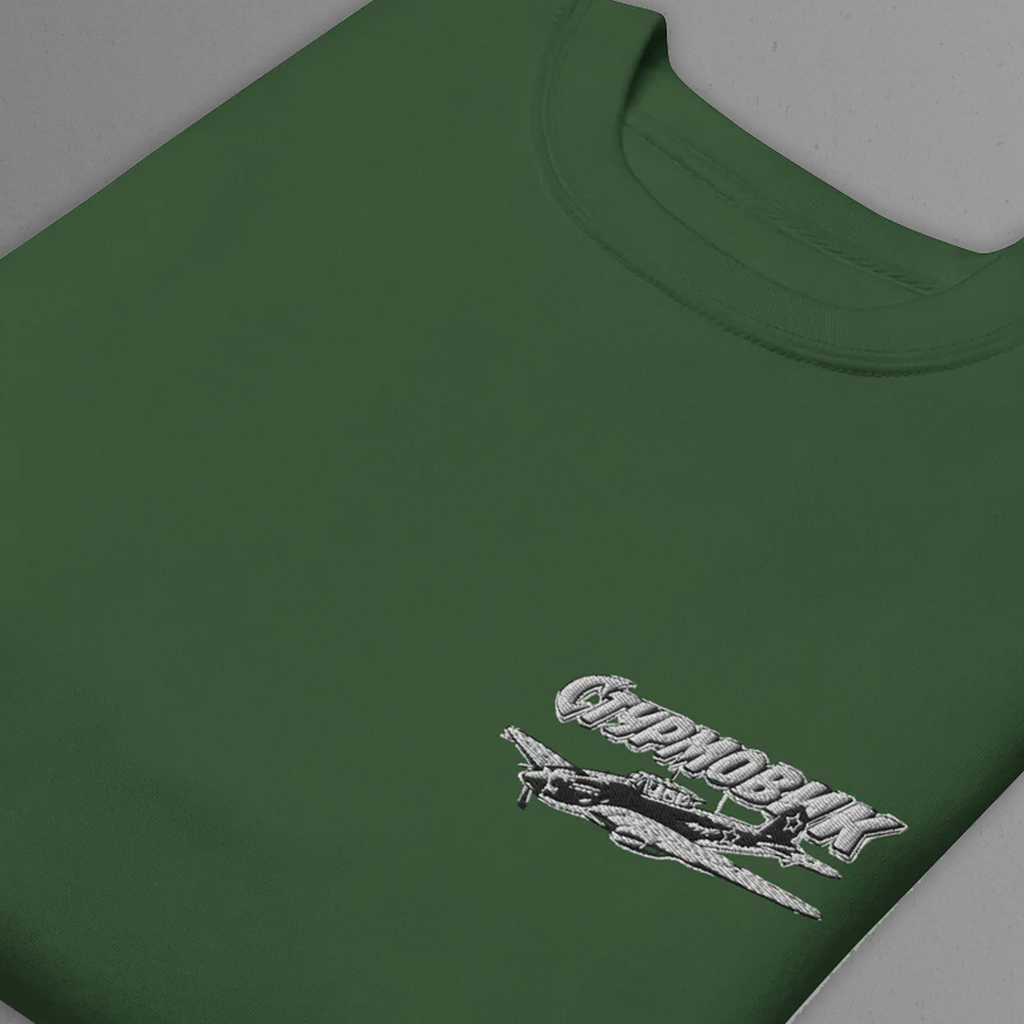 Shturmovik embroidered sweatshirt